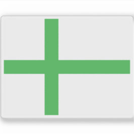 Adesivo Bandeira proposta da Gronelândia (1991)