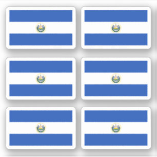 Adesivo Bandeira salvadorenha