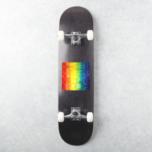 Adesivo Bandeira tie-dye da SlipperyJoe's arco-íris pressi