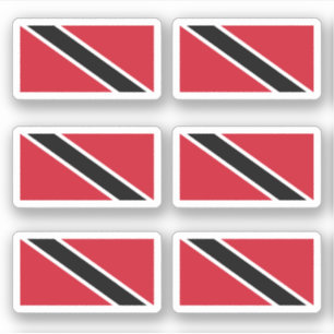 Adesivo Bandeira trindadiana e Tobagónica