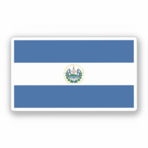 Adesivo Bandera de El Salvador