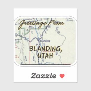 Adesivo Banding Utah Vintage