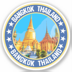 Adesivo Bangkok Tailândia