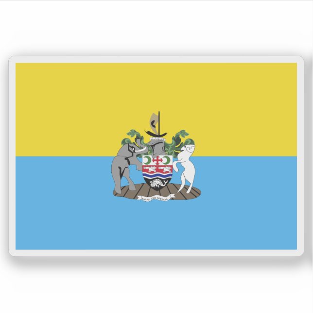 Adesivo Banjul, República da Gâmbia (Frente)