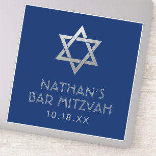 Adesivo Bar Mitzvah Sticker para decoração ou Favor
