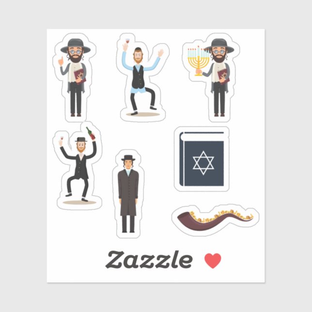 Adesivo Bar mitzvah Stickers (Folha)