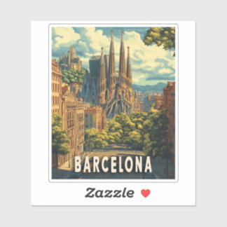 Adesivo Barcelona, Espanha