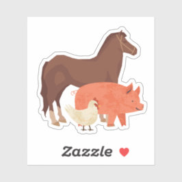 Adesivo Barn Life Sticker