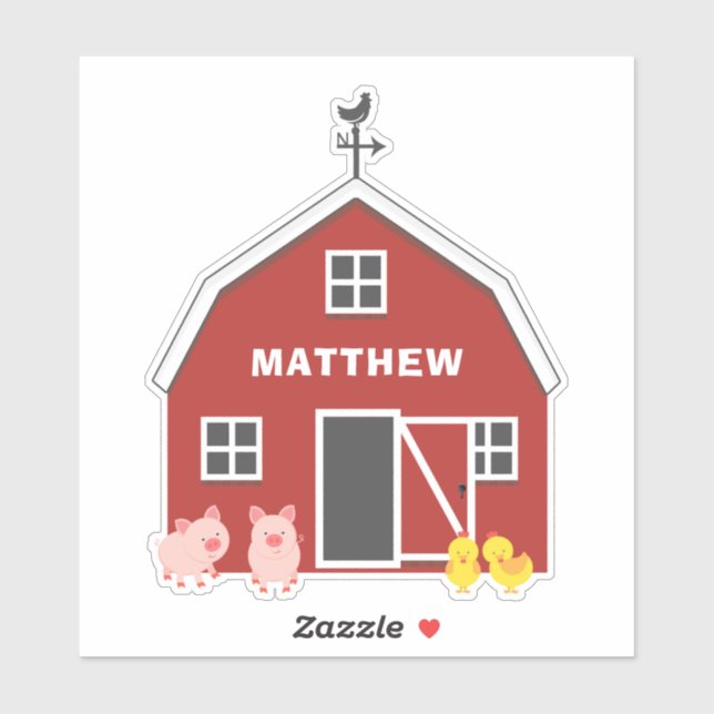 Adesivo Barnyard (Folha)