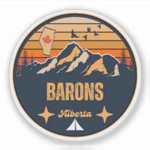Adesivo Barons, Alberta