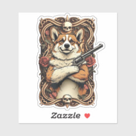 Adesivo Baroque Bark: The Gentleman Outlaw