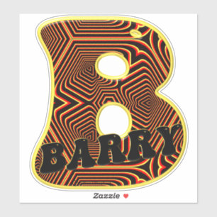 Adesivo Barry Funky Names