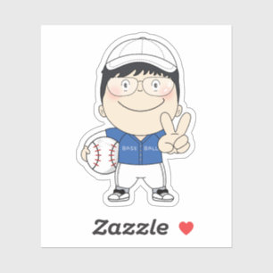 Adesivo baseball sosoHoney