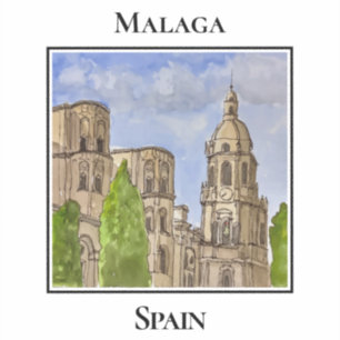 Adesivo Basílica Catedral da Encarnação. Málaga