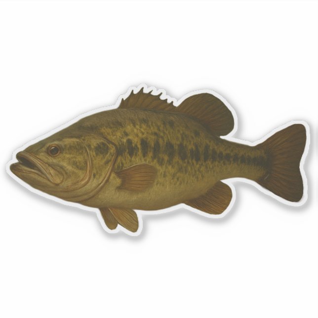Adesivo Bass Cut-out Sticker (Frente)