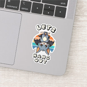 Adesivo Bat Bonito Travando e Retrospectivo Sunset   Vamos