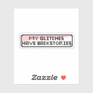 Adesivo Bate-papo com folga - Jogador Retro Engraçado