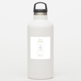 Adesivo Batismo triplicado em 3 cruzamentos amarelas perso