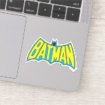 Adesivo Batman | Logotipo Amarelo Vintage<br><div class="desc">Originais DC - Histórias em quadrinhos DC</div>