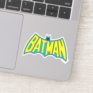 Adesivo Batman | Logotipo Amarelo Vintage