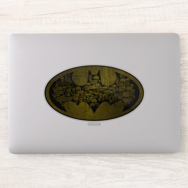 Adesivo Batman Symbol | Skulls in Bat Logo (Computador)