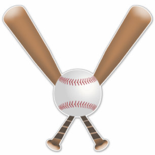 Adesivo Bats & Ball de Baseball