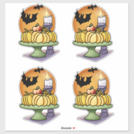 Adesivo Bats e Pumpkins