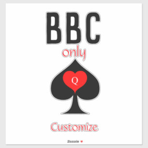 Adesivo BBC Apenas Sinal de Espada Lâmina Thunder_Cove