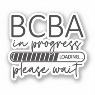 Adesivo BCBA do Analista de Comportamento Futuro em Andame