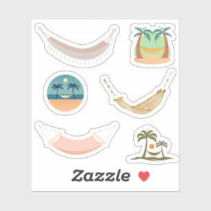 Adesivo Beach Hammock Stickers
