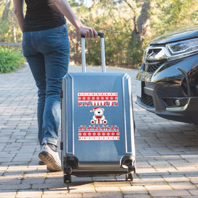 Adesivo Bear Christmas Christmas (1) (Mala Insitu)