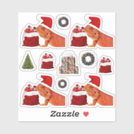 Adesivo Beardie-Claus Christmas Kiss-Cut Stickers