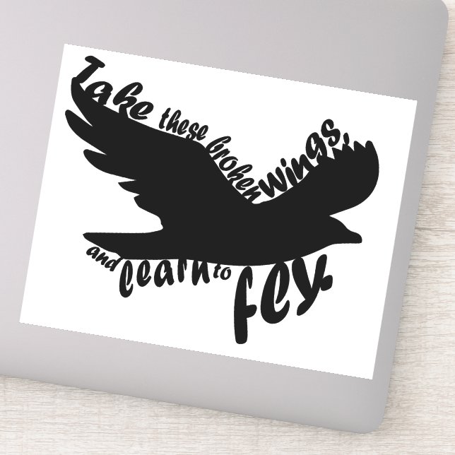 Adesivo Beatles: Blackbird (Detalhe)