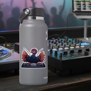 Adesivo Beats ou Come, Ação de Graças Turquia DJ