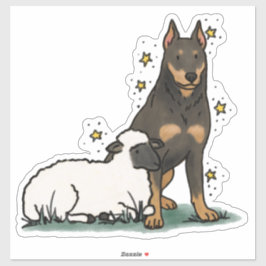Adesivo Beauceron - Decal de Carro de Trabalho