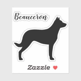Adesivo Beauceron Silhouette Sticker