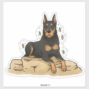 Adesivo Beauceron - Trabalhando