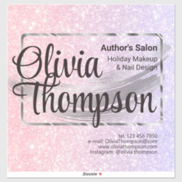 Adesivo Beauty Salon Pearl Silver