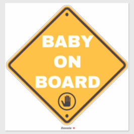 Adesivo Bebê com Conselho no carro