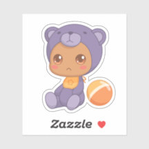 Bebê Garota Roxo Bear Tornozelo