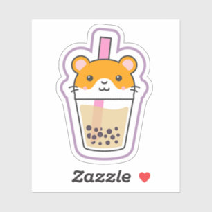 Adesivo Bebida de hamster Boba