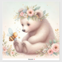 Bebidas E Abelhas De Woodland Storybook