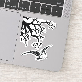 Adesivo Beccaccia em volo