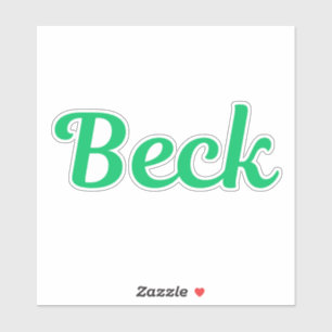 Adesivo Beck