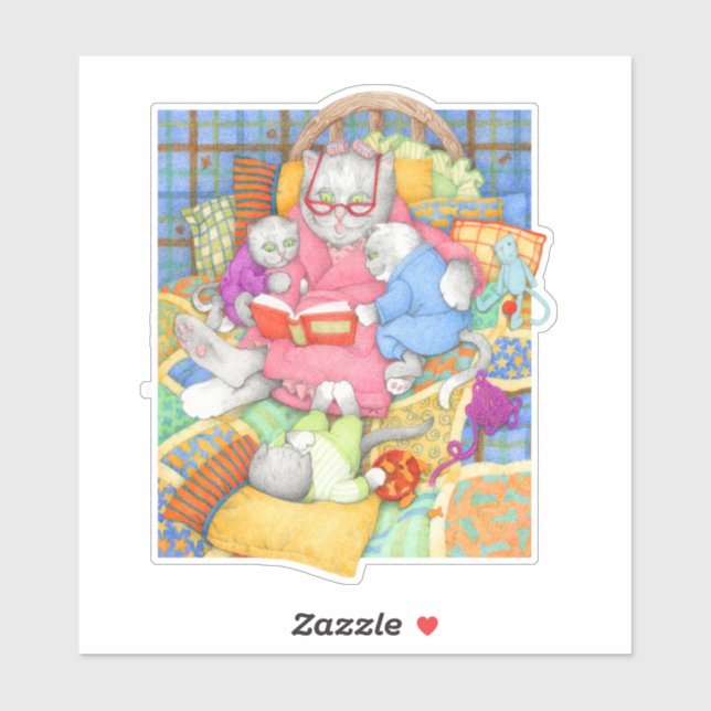 Adesivo BEDTIME STORY 6" Vinyl Sticker (Folha)