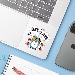 Adesivo Bee Late Sticker