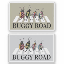 Adesivo Beetles Engraçados