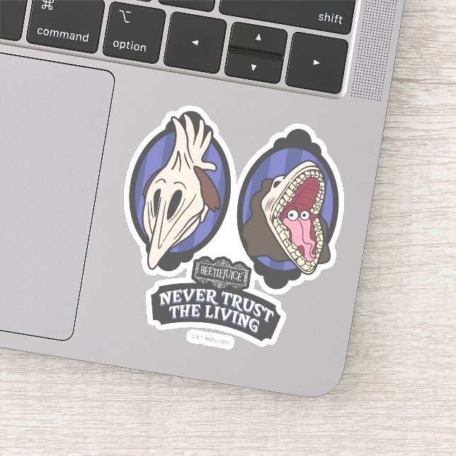 Adesivo Beetlesumo | Maitlands "Nunca Confie Nos Vivos" (Detalhe)