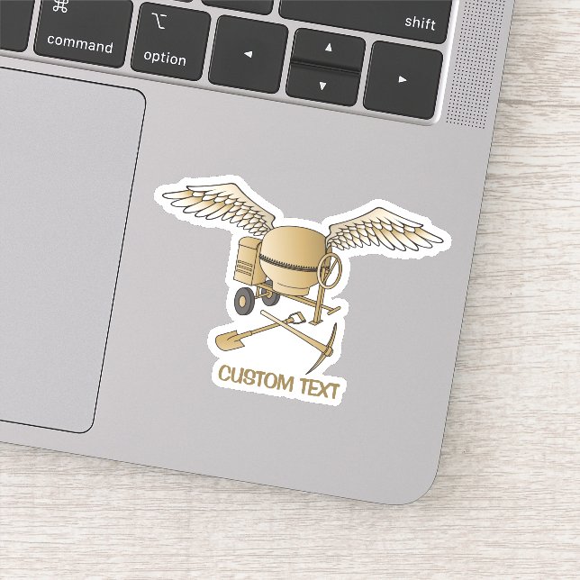 Adesivo Beige da mistura de concreto (Detalhe)