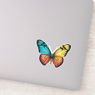 Adesivo Bela Borboleta Multicolorida